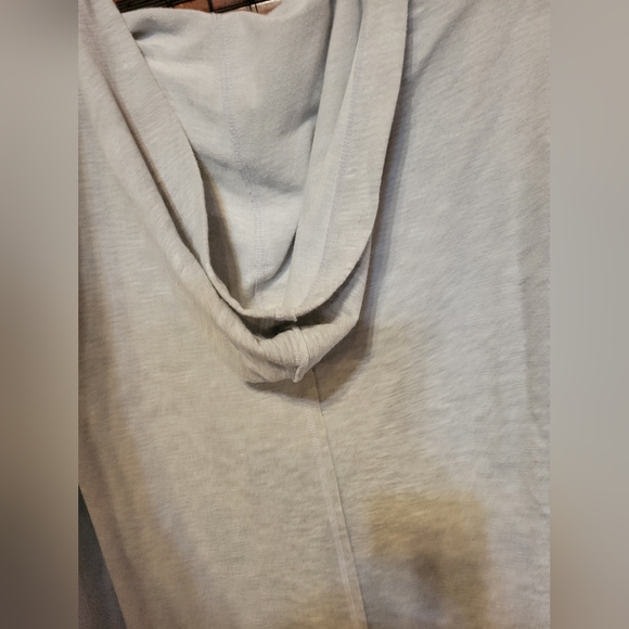 Mossimo Supply Co. Light Gray Lace-Up Hoodie - Picture 4 of 6